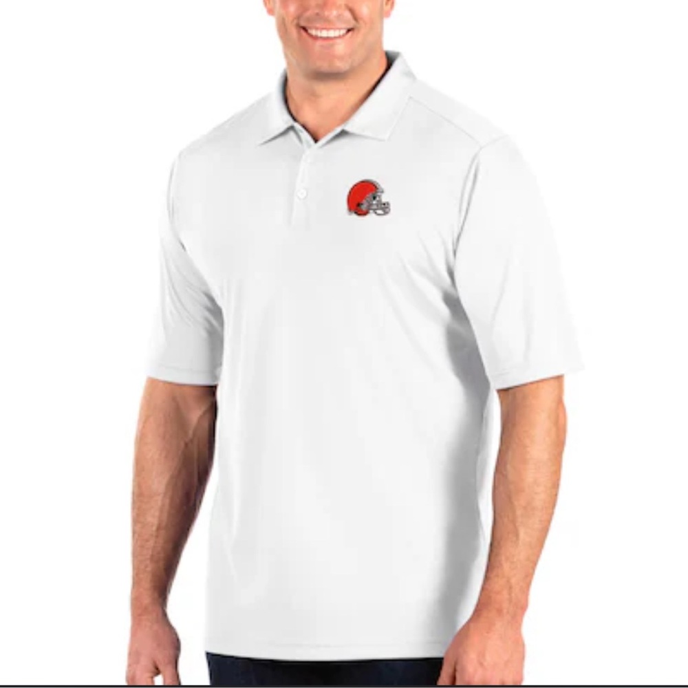 Cutter & Buck grey Polo with Red Logo